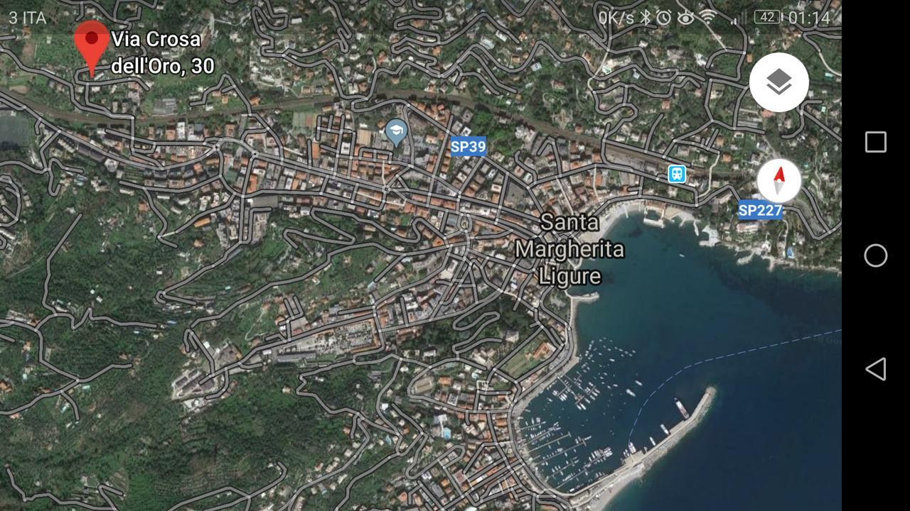 Apartament Crosa Dell'Oro Santa Margherita Ligure Zewnętrze zdjęcie